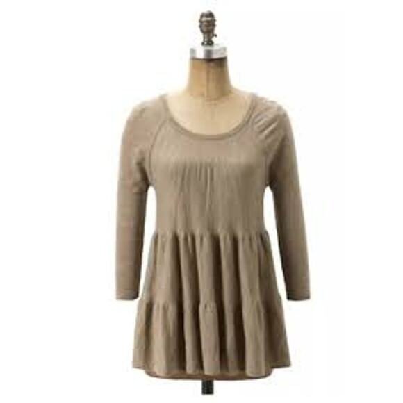 MSRP $128 Anthropologie Knitted Wool Baby doll Sweater | Size S | QUICK SHIP - Picture 2 of 6
